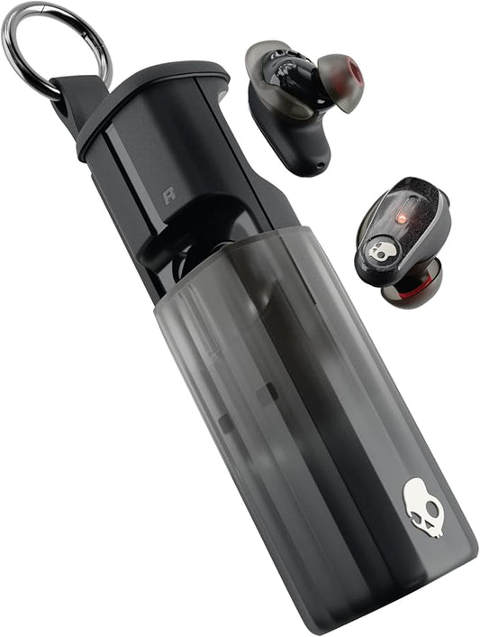 Skullcandy Method 360 ANC Wireless Earbuds, Sound by Bose, Bluetooth Headphones, Premium Noise Cancelling, Up to 40 Hrs Battery, Sweat and Water Resistant, Microphone for iPhone Android - True Black