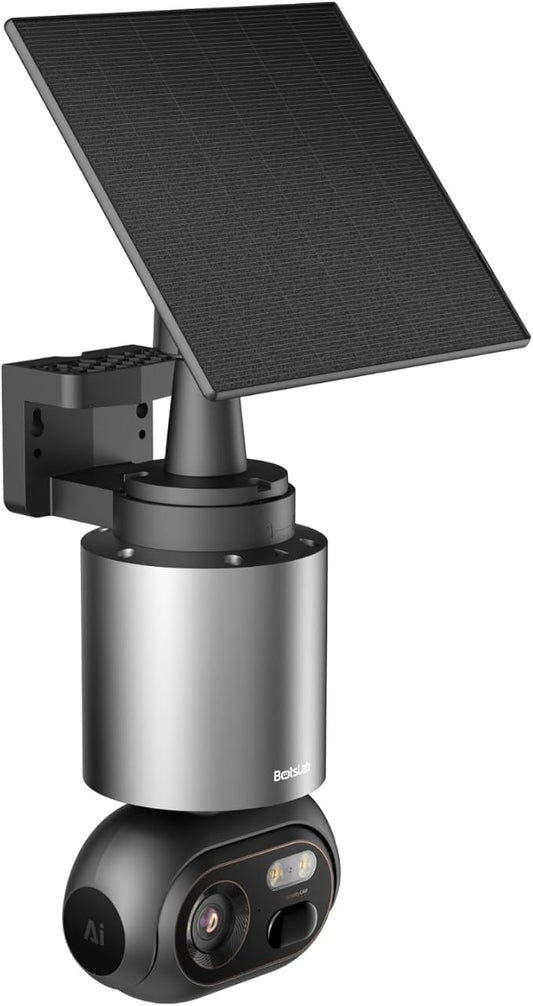 BOTSLAB Security Cameras Outdoor Wireless, Add-On Cameras Must Be Connected to HomeBase and Cannot Be Used Independently, 4K Security Camera, No Monthly Fee, Supports Up to 8 Cameras per Home Hub