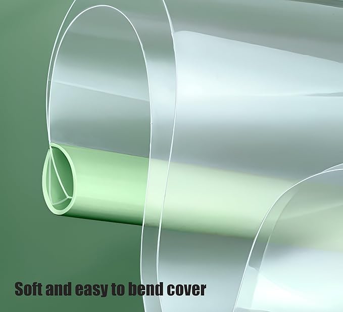 40 Pack Report Covers with 60 Sticky Tabs, Clear Report Covers with Sliding Bar, Clear Report Covers for A4 Paper, Presentation Folder with Marker Sticky Tabs(Gradient Color)