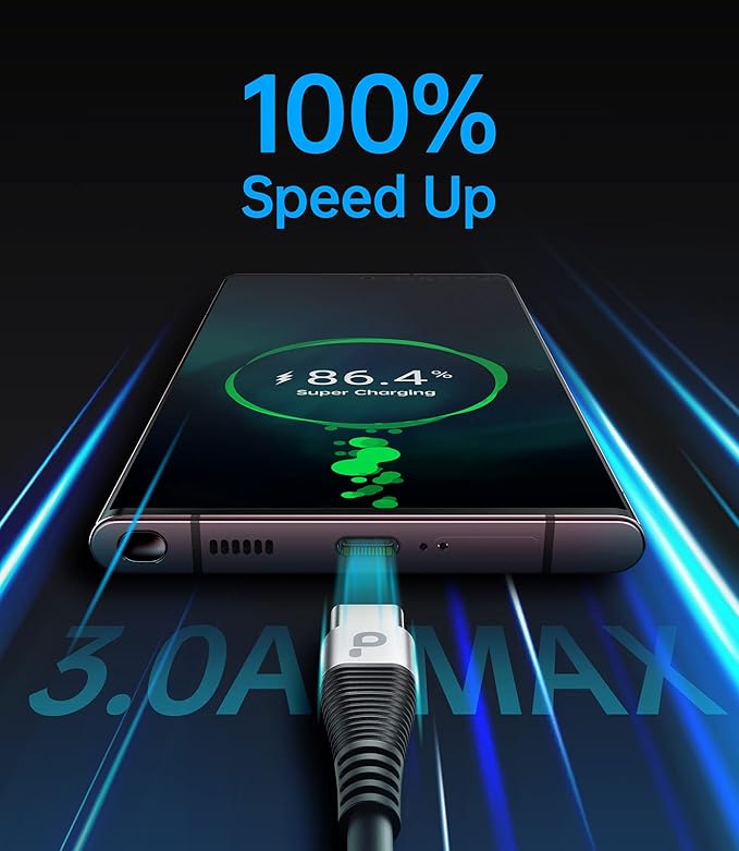 USB C Cable Fast Charging, 2Pack 3ft Coiled USB A to Type C Charge Cord for Car, USB-C Charging Cable Compatible with iPhone 17/16/15/Samsung Galaxy S20 S10 S9 S8 Plus Note 10 and More USB C Devices