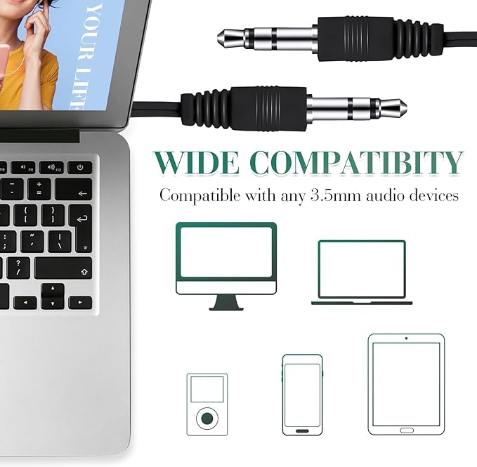 Kanayu 100 Pack Wired Earbuds Bulk for Classroom Ear Headphones Wired Basic Student Earbuds No Microphone with 3.5mm Jack for Kids Class Laptop School Library, Individually Bagged(Green)