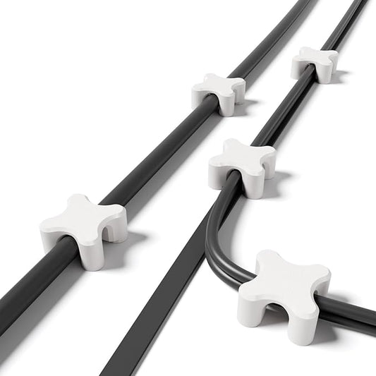 Magnetic Cable Organizer – Desktop Multipurpose Cord Keeper & Cable Management Clip for Home & Office