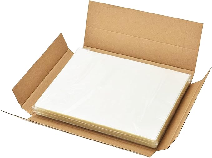 1000 Pack Thermal Laminating Pouches, 9 x 11.5-Inches, 5 mil Thick, Clear Laminating Sheets