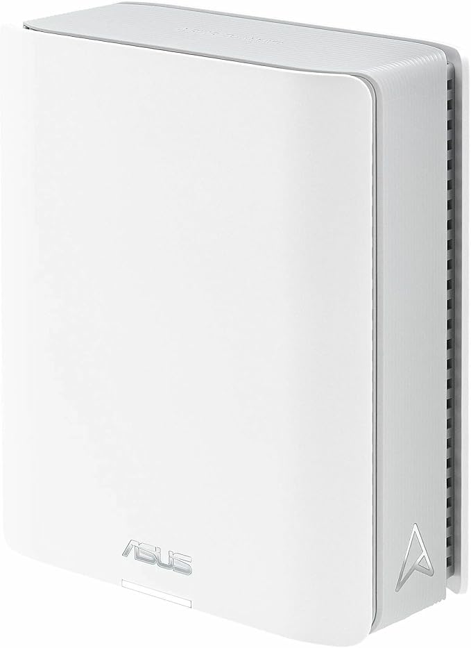 ASUS ZenWiFi BT6 Tri-Band WiFi 7 Mesh, 9.4 Gbps, 5800 sq.ft. (2pk), 2.5G WAN Port, Security and Parental Controls Included, Smart Home Master SSIDs, 4G & 5G Mobile Tethering- BT6 (W-2-PK)