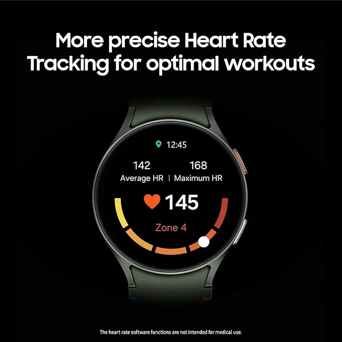 Samsung Galaxy Watch 7 44mm LTE AI Smartwatch w/Energy Score, Wellness Tips, Heart Rate Tracking, Sleep Monitor, Fitness Tracker, 2024, Silver [US Version, 1Yr Manufacturer Warranty]