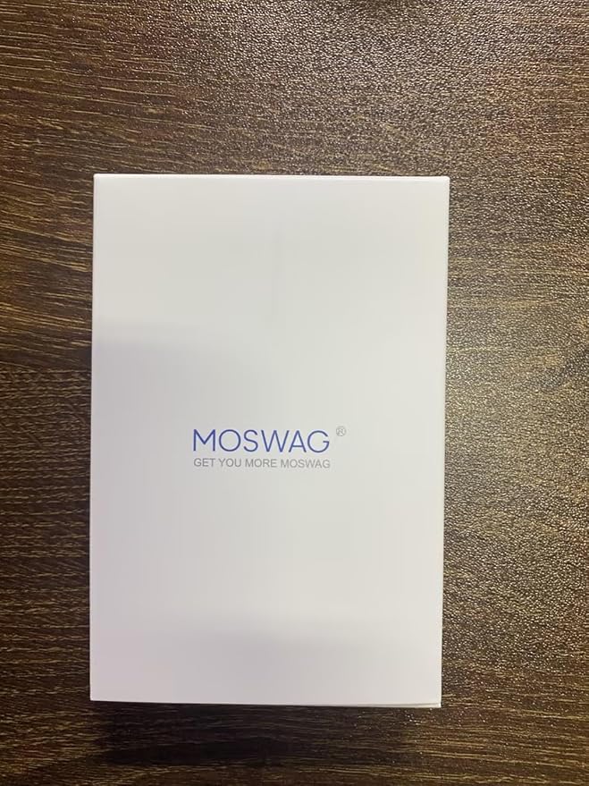 MOSWAG in Ear Headphones, Half in Ear Headphones with Mic Built in Volume Control Suitable for IPad, Android, MP3, Samsung Most 3.5mm Audio Devices