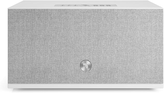 Audio Pro C10 MKII Wireless Speaker, WiiM Edition | High-Fidelity Sound, Multi-Room, Bluetooth, Wi-Fi | Compatible with AirPlay 2, Google Cast, Siri, WiiM Home App, Stream Spotify, TIDAL & More, White