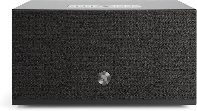 Audio Pro C10 MKII Wireless Speaker, WiiM Edition | High-Fidelity Sound, Multi-Room, Bluetooth, Wi-Fi | Compatible with AirPlay 2, Google Cast, Siri, WiiM Home App, Stream Spotify, TIDAL & More, Black