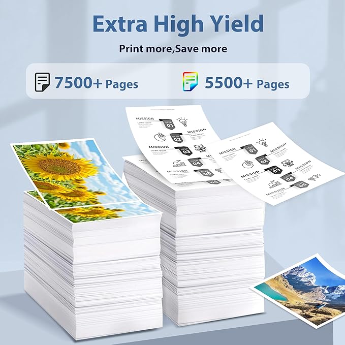 210X Toner Cartridges Compatible for 210X High Yield 210A Set for Color LaserJet Pro 4201dn 4201dne 4201dw 4201dwe MFP 4301dw 4301dwe 4301fdn 4301fdne 4301fdw 4301fdwe Printer(8 Pack, BK/Y/M/C)