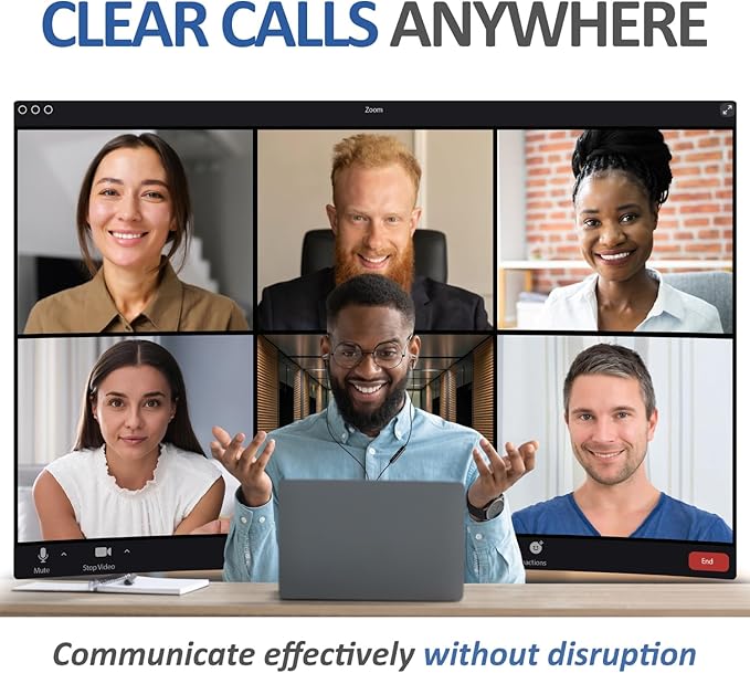 LUDOS OMNITONE Wired Earbuds in-Ear Headphones, 5 Years Warranty, Earphones with Microphone, 3.5 mm Jack Corded Ear Buds, Videoconference for iPhone, Samsung, Laptop, Kids, School Students - Grey