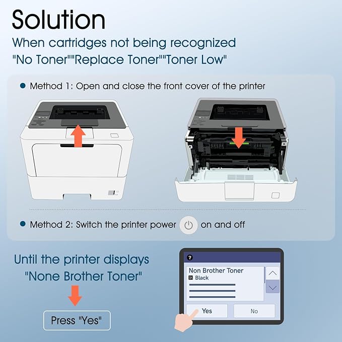 HL-L6210DW TN920 TN920XL Toner Cartridge Compatible for Brother TN920XL TN920 TN920XXL Toner for Brother Printer HL-L6210DWT HL-L5210DW HL-L5210DN HL-L5210DWT Printer Black High Yield 2 Pack