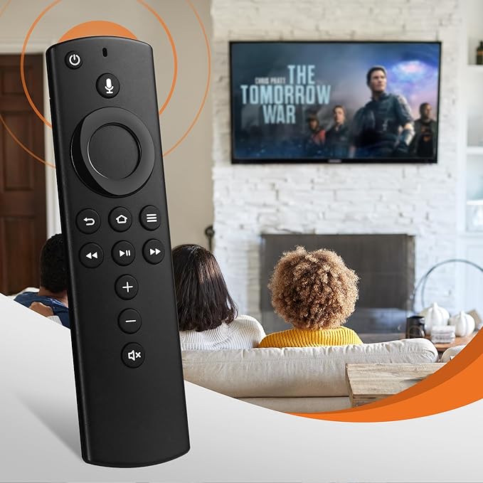 Voice Control TV Remote Replacement - Compatible with Smart TV Stick (2nd Gen/4K/Lite/2020 Release), TV Cube (1st Gen/2nd Gen), AMZ Smart TV 3rd Gen, Not for Insignia/Pioneer