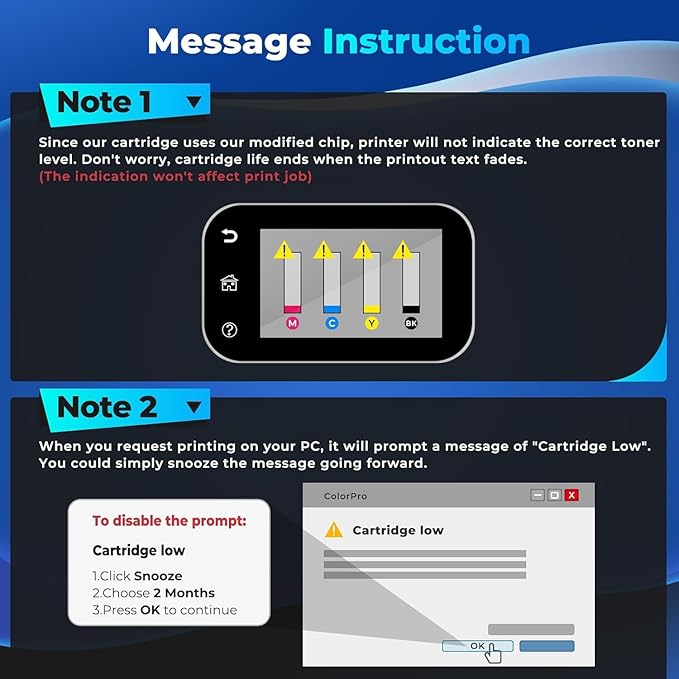haikyuu 206X Toner Cartridge Color Laser Jet Pro MFP M283fdw M283cdw Compatible with HP 206X 206A HP206X W2110X Black Toner Cartridge
