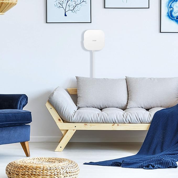 Wall Mount for eero Pro 6, Screwless VHB Holder for Mounting eero Pro 6 Tri-Band mesh Wi-Fi 6 Without Drilling (Strongly Adhesive, 1 Pack)