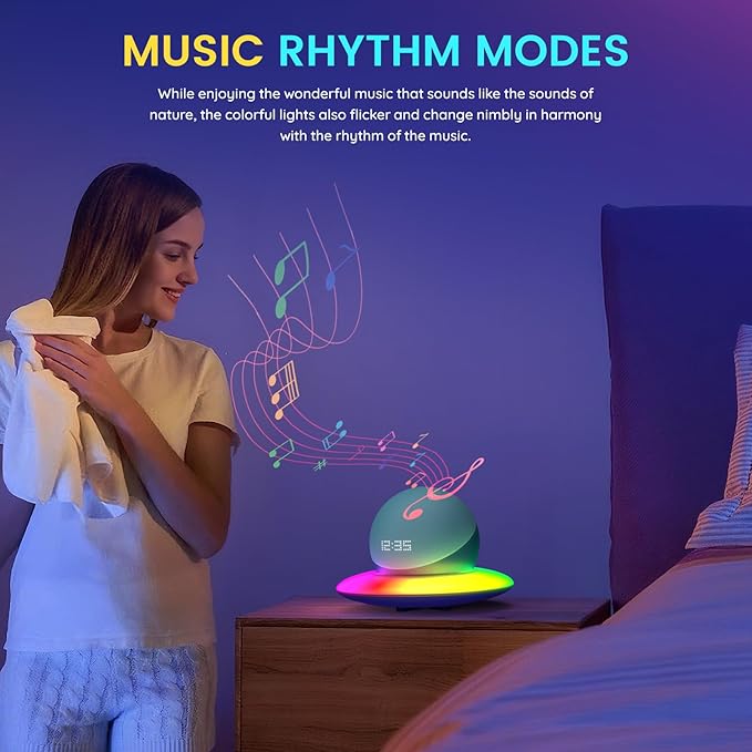 Dream Color LED Light Speaker Base, Desktop Holder Mount,Compatible Echo Dot (5th Gen)，Echo Spot，HomePod mini，Echo Dot (4th Gen)，Echo Dot (3red Gen)，Ehco Pop，Exquisite Desktop Decoration