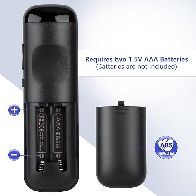 2 - Pack Replacement Remote Control for Roku - TV, Compatible with Roku Smart TV, Infrared Remotes for TCL/Hisense/Sharp/Philips/Onn/Element/Insignia Roku-TV (Not for Stick and Box or Speaker)