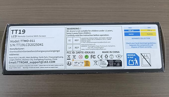 Drone for Adults with LCD Screen, Headless Mode 360° Flip, TT19LCD