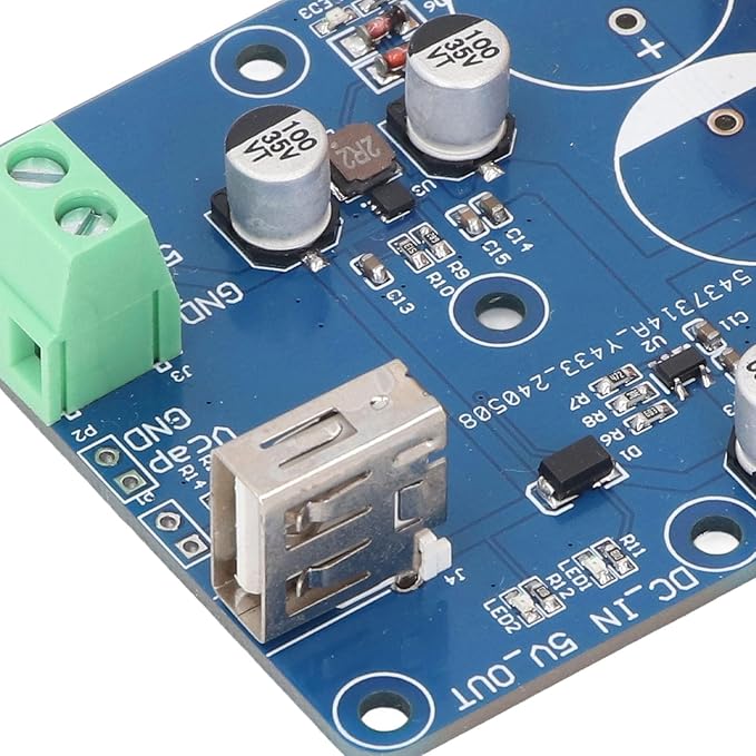 Super Capacitor UPS 5V3A Output, Compact Design with Power Indicator for RPI Uninterruptible Power Supply (2S)