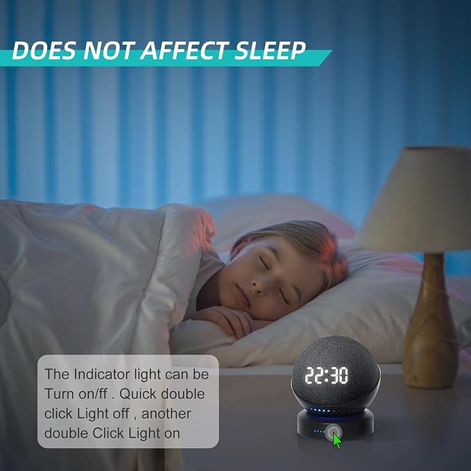 Battery Base for Do/t 4th & 5th Generation Portable Do/t 5TH Gen and Nest WiFi Battery Base Stand, Not Including The Speaker (Black)