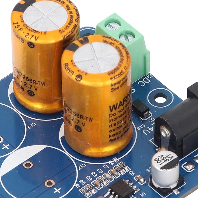 Super Capacitor UPS 5V3A Output, Compact Design with Power Indicator for RPI Uninterruptible Power Supply (2S)