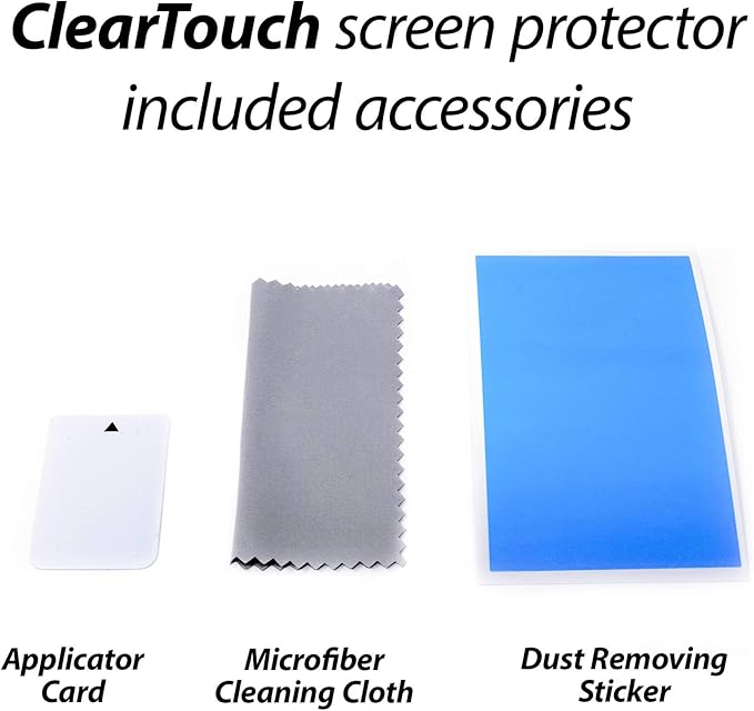 BoxWave Screen Protector Compatible with Amazon Echo Show 5 (1st Gen 2019) (Screen Protector ClearTouch Anti-Glare (2-Pack), Anti-Fingerprint Matte Film Skin