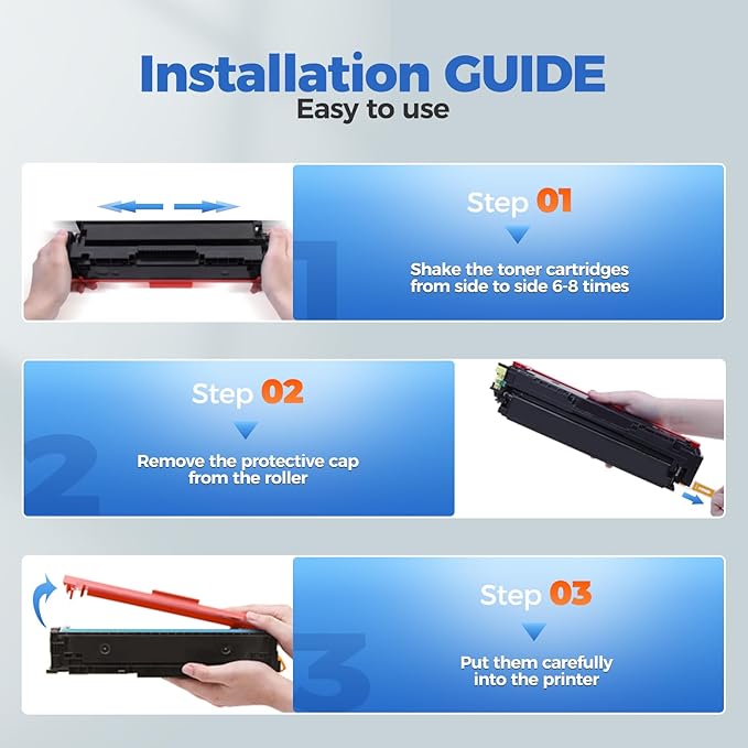 TN436 TN 436 Toner (with Chip) Compatible for Brother TN436 Toner TN436BK TN433 TN431 Work for Brother MFC-L8900CDW HL-L8360CDW HL-L8260CDW Toner Cartridge MFC-L8610CDW MFC-L8690CDW Printer, 4-Color