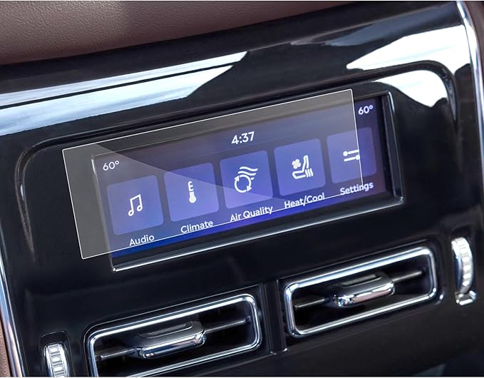 SXCY for 2025 Lincoln Aviator Screen Protector [Second Row Display] 5.8 Inch 2025 Aviator Accessories 2025 Aviator Console Screen Protector[2PCS Nano]