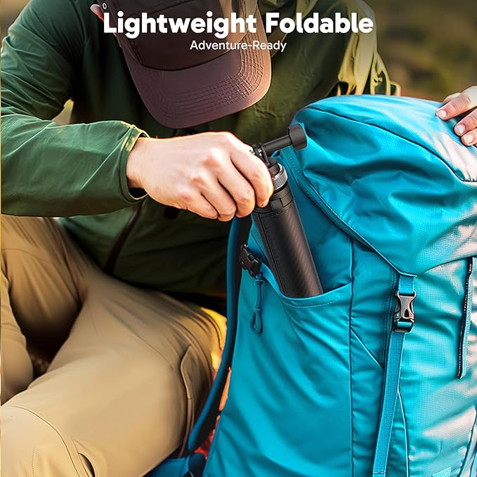 AKASO 160cm Selfie Stick Extendable Tripod Stand for GoPro Hero 13/12/11/10/9/Max, DJI Osmo Action 5/4/3, AKASO EK7000/Brave 4/Brave 7 LE Action Cameras and Other ODDV, ICEFOX Action Cameras