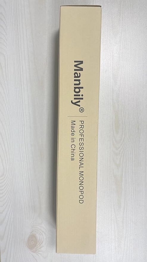 Manbily Camera Monopod Aluminum Portable Compact Lightweight Travel Monopod with Carrying Bag Walking Stick Handle,for DSLR Canon Nikon Sony Video Camcorder,6 Sections up to 61-in (A-555L)