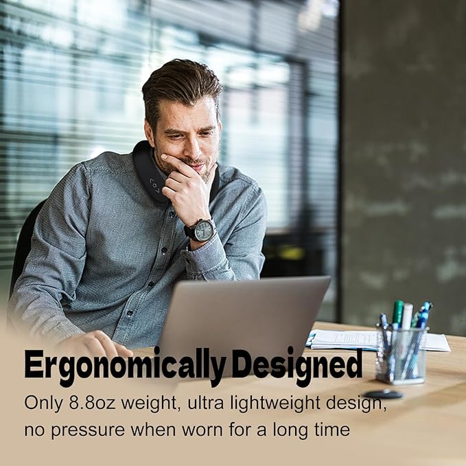 Wireless Neck Speakers - 3D Surround Sound & Ergonomic Design, 24H Playtime,Fashionable Style for Gym/Travel Home, Office, and Outdoors