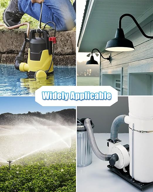 AC110V Waterproof Box Power Switch, Long Distance Wireless Remote Control for Lights Dust Collectors Farm Water Supply
