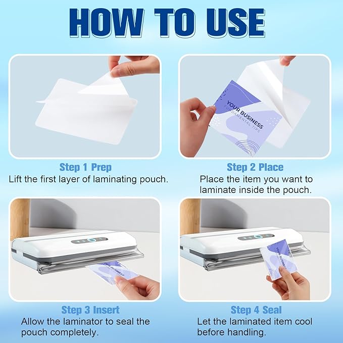 200 Pack 5mil 2.94“x4.13" Thermal Laminating Pouches Badge Laminate Pouches Clear Laminated Luggage Tags Printable Laminator Pouches for Business Permits Cards (200, 2.94"x4.13"-5mil-with Holes)