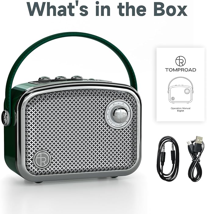 Portable Bluetooth Speaker 40W(60W Peak) Wireless Powerful Deep Bass Loud Stereo Sound Rechargeable Speakers with Subwoofer DSP HD Display Support USB/TF Card/AUX Input for Home Party Outdoor (Green)