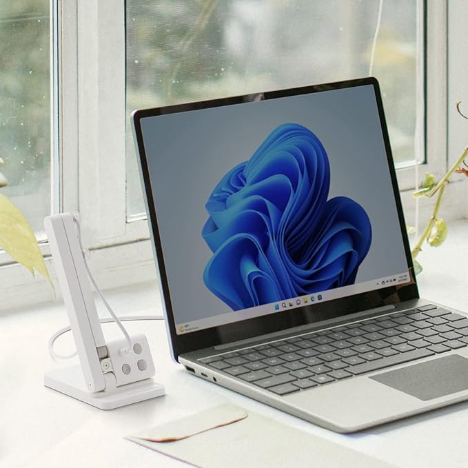 OKIOCAM S2 Document Camera Webcam with Microphone, Supports iPad iOS, for Online Learning, Tutoring, Doc Cam for Teachers for PC/Mac/Chromebook