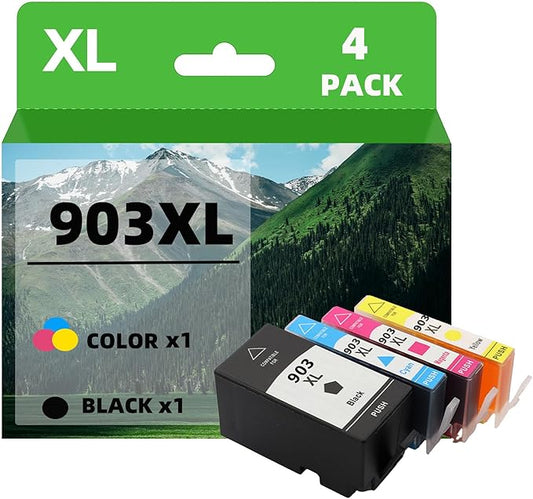 Replacement Ink Cartridges 903XL Compatible for HP 903XL 903 Ink Cartridges Works with Printers for HP OfficeJet 6950 OfficeJet PRO 6960 6961 6903 6964 6965 6966 6968 6970 6971 6978 6979
