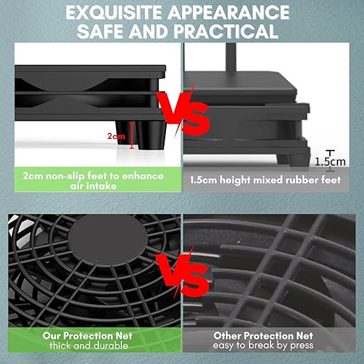 VTRETU Quiet USB Interface Cooling Fan,Used for Router Rack DIY Audio Video Network Cabinet Server Cooling Project and Equipment Workstation Xbox PS5 Cooling Accessories（120 * 120 * 25mm