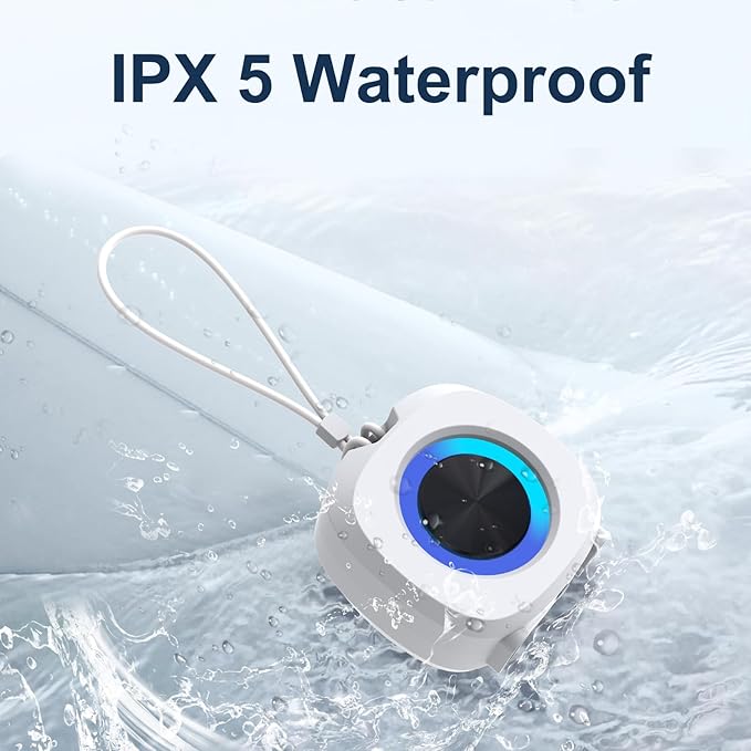 Bluetooth Speaker Portable Media Players Clear Loud Stereo Sound Deep Bass Wireless Speaker With Lights TWS IPX5 Waterproof Small Speakers Long Playtime for Home/Party/Outdoor/Beach Electronic Gadgets