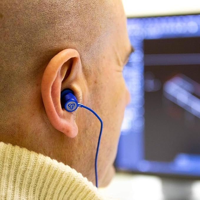 LUDOS Ultra USB C Headphones for iPhone 16 15 Pro Max Plus iPad Pro, 5 Years Warranty, Magnetic USB-C Earbuds for Samsung Galaxy S24 S23 Ultra S22 S21 FE S20 A55 A54 A53, USB Type C Earphones - Blue