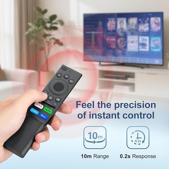 【Pack of 2】 Universal Replacement Remote Control for Samsung TVs - Compatible with The Frame QLED OLED UHD 4K/8K Smart TVs & Monitor Series