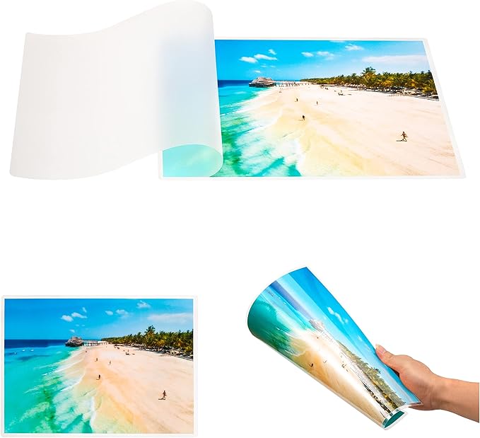 SINCHI Thermal Laminating Pouches, 5 mil, Clear, 100 Pack, 9x11.5-Inches Letter Size Laminating Sheets