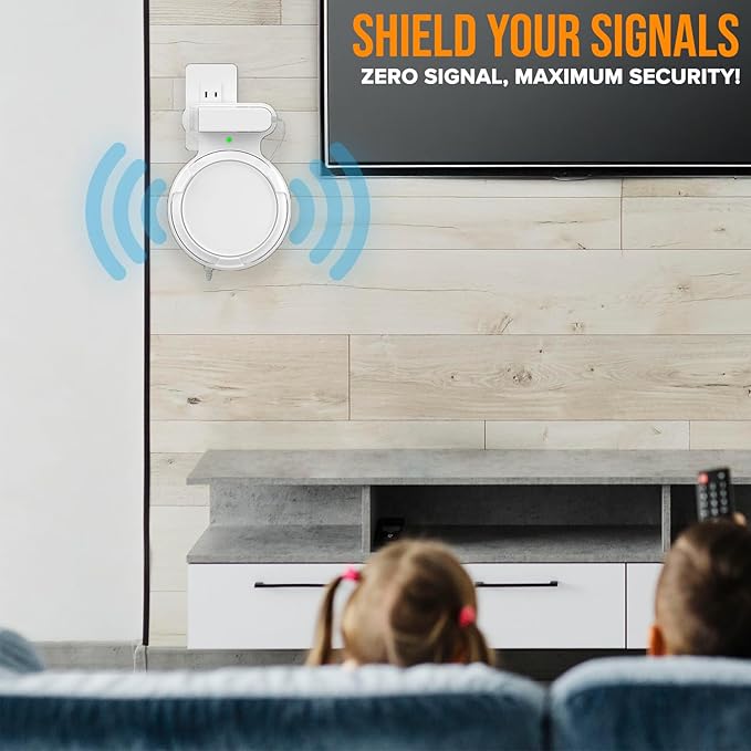 Wall Mount Bracket for TP-Link Deco BE23/BE25/BE3600/BE5000 Mesh WiFi 7 System Network and Power Cord Management Space-Saving TP-Link WiFi 7 Router Wall Mount Bracket (White-3Pack,White)