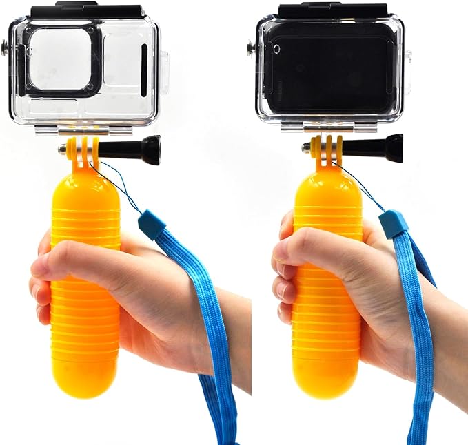 Waterproof Diving Housing for Insta360 Ace Pro Black,Waterproof Down to 60M/196FT,Underwater Photography Housing for Diving, Snorkeling with Floating Hand Grip