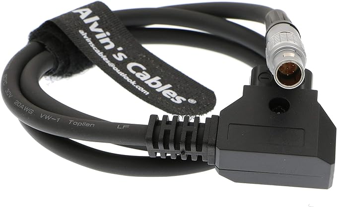 Alvin's Cables Nucleus M Motor Power Cable D-tap to 7 Pin Male for Tilta 70cm| 27.6inches