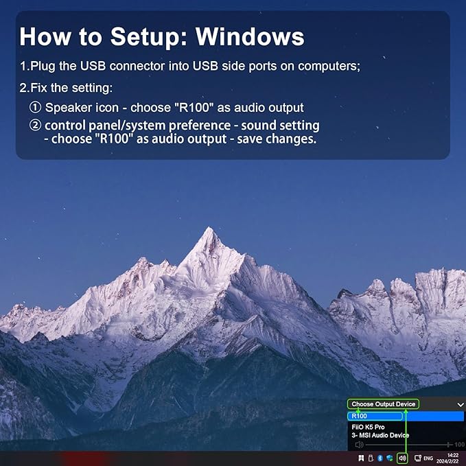 SOULION R100 Bluetooth Computer Speakers with Dynamic LED Light, USB Plug & Play PC Speakers with Switch Button, Clearly Sound Soundbar for Desktop Laptop Monitor White (USB-C to USB Adapter Included)
