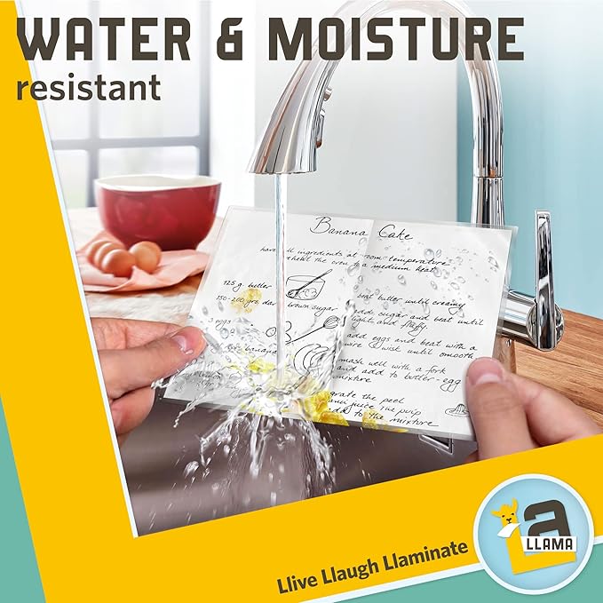 Matte Thermal Laminating Pouches, Matte Finish, 9 x 11.5 Inches 5 MIL Thickness, 30 Pack, Fitted for Letter Size Laminating Sheets 8.5 x 11