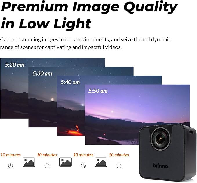 Brinno BCC200-BLE Time Lapse Camera Bundle : 1 X ARC100 + 4 X TLC200PRO-BLE