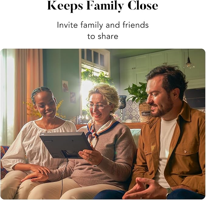 pexar by Lexar WiFi Digital Picture Frame 11″ | Yahoo Tech Best Tested Frame 2025 | 2K Resolution Ultimate Clarity, Anti-Glare Touch Stunning Screen for Gifting, Share Photos/Videos via APP