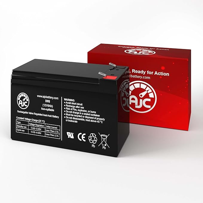 AJC Battery Compatible with APC BN700MC 12V 9Ah UPS Battery