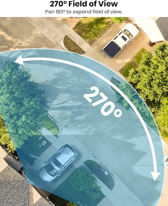 AOSU 2K QHD Security Camera Outdoor with Color Night Vision, Wired Home Security Camera Supports 24/7 Recording, Auto Tracking, Voice Changer, 2 Way Audio, 2.4/5 GHz WiFi, Works with Alexa/Google