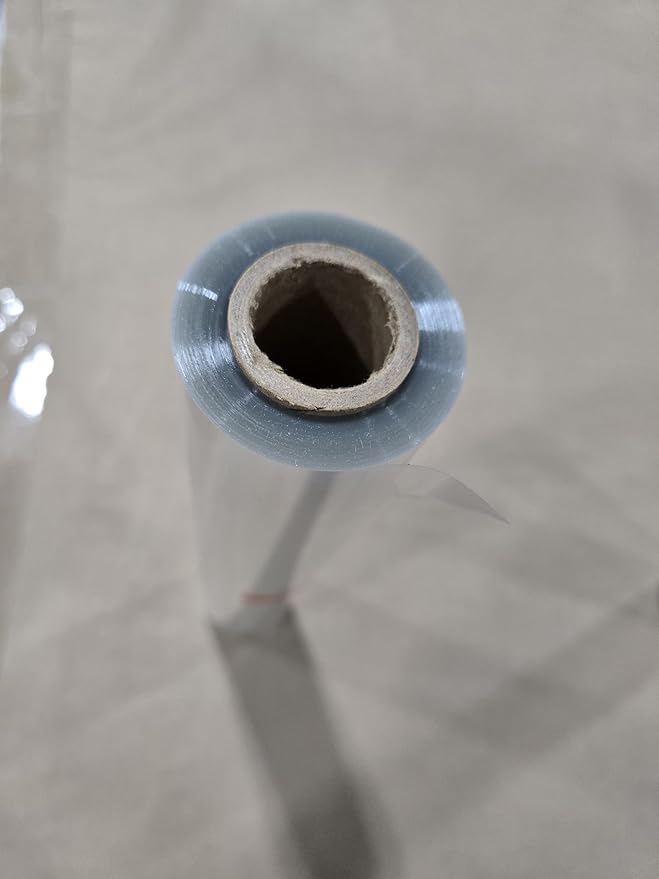 Superior Graphic Supplies 12" x 50' Clear Self Adhesive Laminating Film Roll - Non-Thermal and Sticky Back Laminating Sheets for Documents Crafts Photos - No Machine Needed Clear Sheets (Pack of 1)